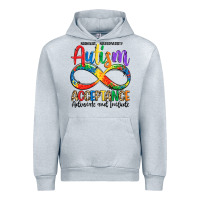 Heather Grey autism acceptance Urban Hoodie - LillyAllenDesigns