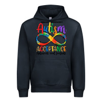 Navy autism acceptance Urban Hoodie - LillyAllenDesigns