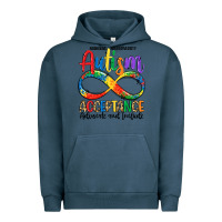 Pigment Midnight Navy autism acceptance Urban Hoodie - LillyAllenDesigns