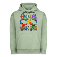 Pigment Oil Green autism acceptance Urban Hoodie - LillyAllenDesigns