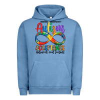 Pigment Pebble Blue autism acceptance Urban Hoodie - LillyAllenDesigns