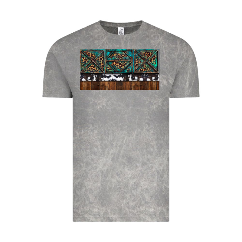 Rusty Sunflowers With Cowhide And Turquoise Vintage Tee by RanaPortraitStore | Teevron