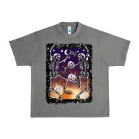 Tornado halloween dancing skeletons stars Urban Heavy Tee - BarkalooDesign