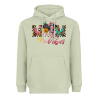 Matcha mom vibes baby pigs Heavyweight Hoodie - Artiststas
