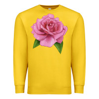 Lemon Perfume Delight Rose Premium Sweatshirt - LillyAllenDesigns