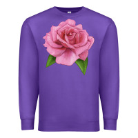 Purple Perfume Delight Rose Premium Sweatshirt - LillyAllenDesigns
