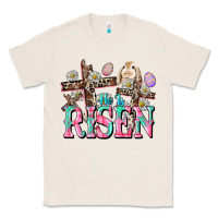 He Is Risen Easter Day Classic Tee | Teevron