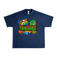 Navy teacher life Urban Heavy Tee - texasbilliewilder