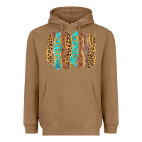 Toasted Coconut western brushstrokes Heavyweight Hoodie - AdoDesignShop