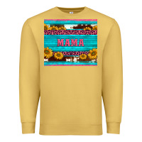 Antique Gold cowhide leopard sunflowers mama Premium Sweatshirt - BarkalooDesign
