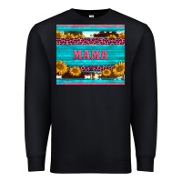 Black cowhide leopard sunflowers mama Premium Sweatshirt - BarkalooDesign
