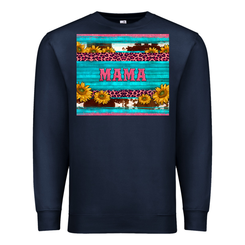 Cowhide Leopard Sunflowers Mama Premium Sweatshirt by BarkalooDesign | Teevron