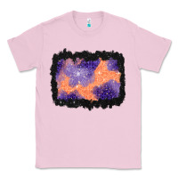 Bubblegum Pink halloween spider web background Classic Tee - BundleAndBundleShop