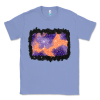 Colony Blue halloween spider web background Classic Tee - BundleAndBundleShop