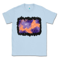 Dusty Blue halloween spider web background Classic Tee - BundleAndBundleShop