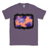 Lavender halloween spider web background Classic Tee - BundleAndBundleShop
