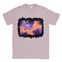 Lilac halloween spider web background Classic Tee - BundleAndBundleShop