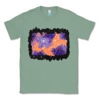 Sage halloween spider web background Classic Tee - BundleAndBundleShop