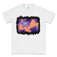 White halloween spider web background Classic Tee - BundleAndBundleShop