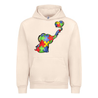 Sandshell autism awareness elephant Urban Hoodie - LillyAllenDesigns