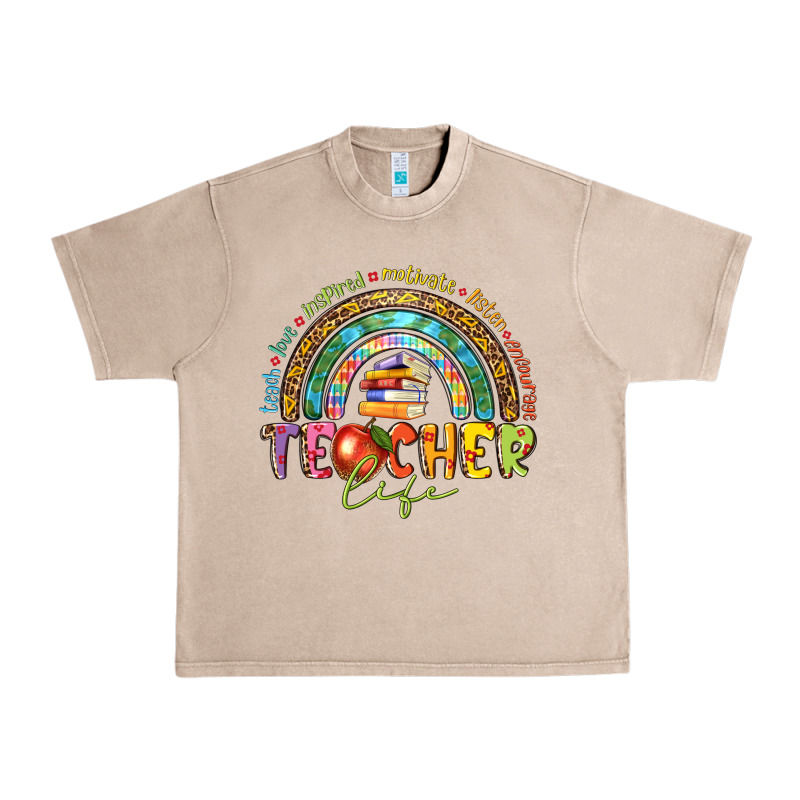Teacher Life Urban Heavy Tee by texasbilliewilder | Teevron