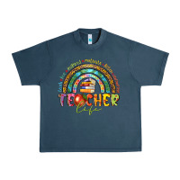 Midnight Navy teacher life Urban Heavy Tee - texasbilliewilder