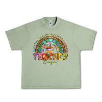 Oil Green teacher life Urban Heavy Tee - texasbilliewilder