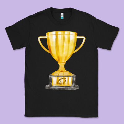 Throphy Cup Classic Tee Designed By Fadigitalartstudio