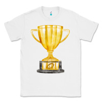 White throphy cup Classic Tee - FaDigitalArtStudio