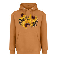 Meerkat sunflower leopard patch Heavyweight Hoodie - AdoDesignShop