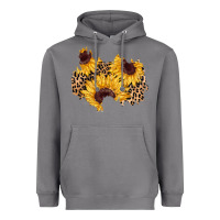 Storm sunflower leopard patch Heavyweight Hoodie - AdoDesignShop