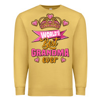 Antique Gold world's best grandma ever Premium Sweatshirt - Jasminsmagicworld