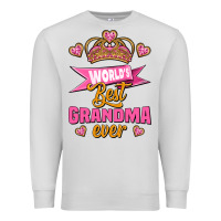 Dove Grey world's best grandma ever Premium Sweatshirt - Jasminsmagicworld