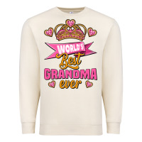 Sandshell world's best grandma ever Premium Sweatshirt - Jasminsmagicworld