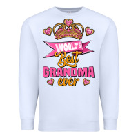 White world's best grandma ever Premium Sweatshirt - Jasminsmagicworld