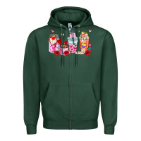 Valentines Day Coffee Cup Zipper Hoodie | Teevron