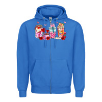 True Royal valentines day coffee cup Zipper Hoodie - AdoDesignShop