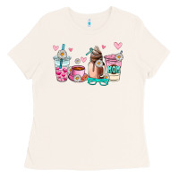 Bone mom coffee cup Ladies Tee - AdoDesignShop