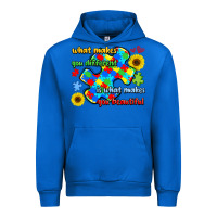 Cobalt what makes you different is what makes  you beauti Urban Hoodie - LillyAllenDesigns
