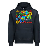 Navy what makes you different is what makes  you beauti Urban Hoodie - LillyAllenDesigns