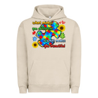 Pigment French Oak what makes you different is what makes  you beauti Urban Hoodie - LillyAllenDesigns