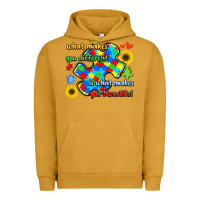 Pigment Peanut Butter what makes you different is what makes  you beauti Urban Hoodie - LillyAllenDesigns