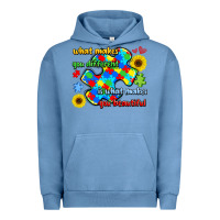 Pigment Pebble Blue what makes you different is what makes  you beauti Urban Hoodie - LillyAllenDesigns
