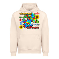 Sandshell what makes you different is what makes  you beauti Urban Hoodie - LillyAllenDesigns