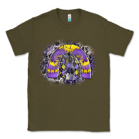 Army Green halloween rainbow Classic Tee - CowhideDigitalArt