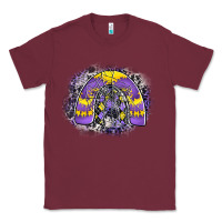 Burgundy halloween rainbow Classic Tee - CowhideDigitalArt