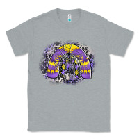 Heather Grey halloween rainbow Classic Tee - CowhideDigitalArt