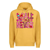 Mustard call me never Premium Hoodie - NancyCooperArtShop