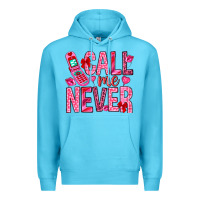 Ocean Blue call me never Premium Hoodie - NancyCooperArtShop
