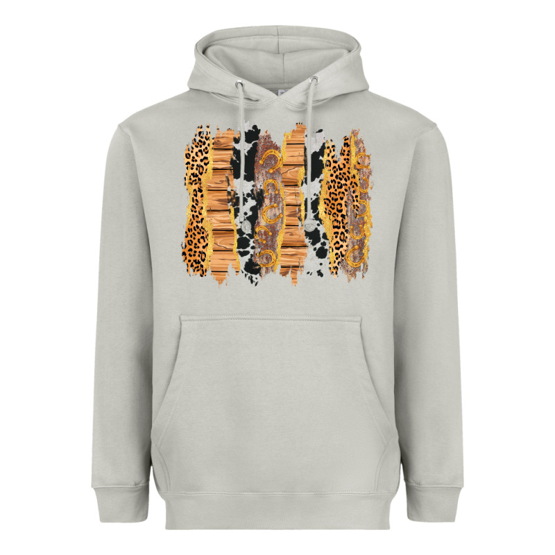 Western Brushstrokes Heavyweight Hoodie by AdoDesignShop | Teevron